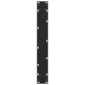 NOGI DO STOŁU BAROWEGO CZARNE 2 SZT. 60X(110-111) CM STAL