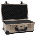 TWARDA WALIZKA PIASKOWY 56 X 35 X 23 CM POLIPROPYLEN I ABS
