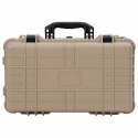 TWARDA WALIZKA PIASKOWY 56 X 35 X 23 CM POLIPROPYLEN I ABS