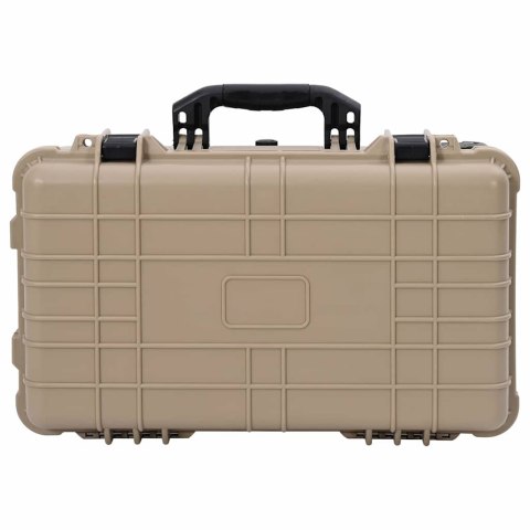 TWARDA WALIZKA PIASKOWY 56 X 35 X 23 CM POLIPROPYLEN I ABS