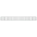 GABION Z DRUTEM 5 MM I SIATKĄ 5X10 CM 1000X100X100 CM