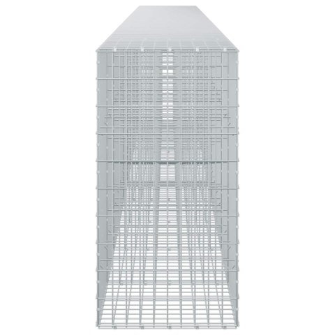 GABION Z DRUTEM 5 MM I SIATKĄ 5X10 CM 1000X50X100 CM