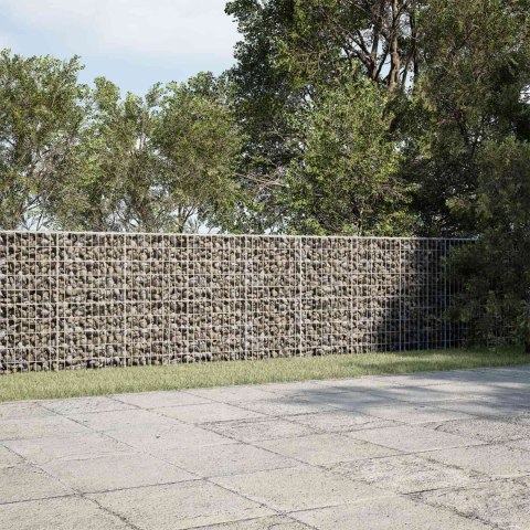 GABION Z DRUTEM 5 MM I SIATKĄ 5X10 CM 1150X100X100 CM