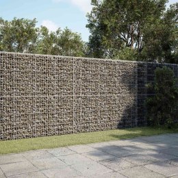 GABION Z DRUTEM 5 MM I SIATKĄ 5X10 CM 550X100X200 CM