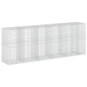 GABION Z DRUTEM 5 MM I SIATKĄ 5X10 CM 550X100X200 CM