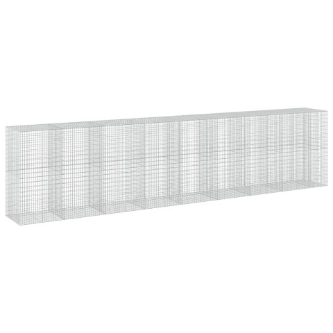 GABION Z DRUTEM 5 MM I SIATKĄ 5X10 CM 850X100X200 CM