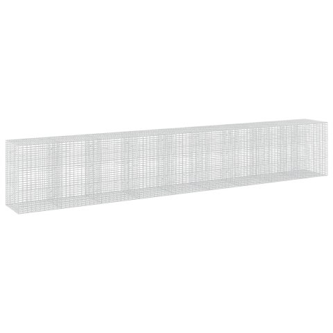 GABION Z DRUTEM 5 MM I SIATKĄ 5X10 CM 900X100X150 CM