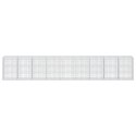 GABION Z DRUTEM 5 MM I SIATKĄ 5X10 CM 900X100X150 CM