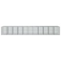 GABION Z DRUTU 3,5 MM I SIATKĄ 5X5 CM 1100X100X150 CM