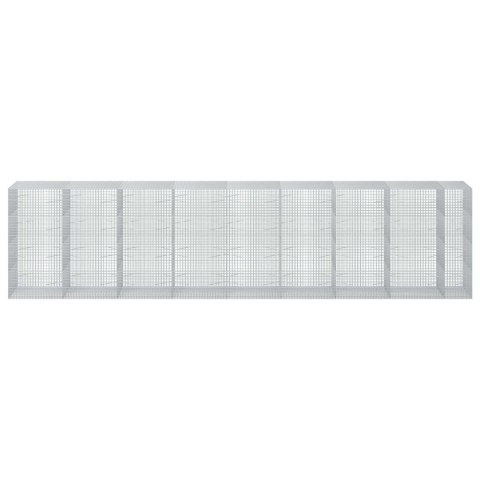 GABION Z DRUTU 3,5 MM I SIATKĄ 5X5 CM 850X100X200 CM