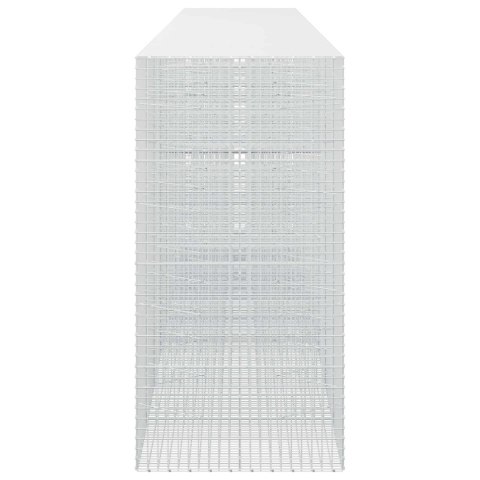 GABION Z DRUTU 3,5 MM I SIATKĄ 5X5 CM 850X100X200 CM