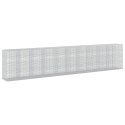 GABION Z DRUTU 3,5 MM I SIATKĄ 5X5 CM 1000X100X200 CM