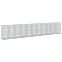GABION Z DRUTU 3,5 MM I SIATKĄ 5X5 CM 1100X100X200 CM
