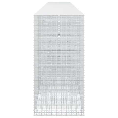 GABION Z DRUTU 3,5 MM I SIATKĄ 5X5 CM 1150X100X200 CM