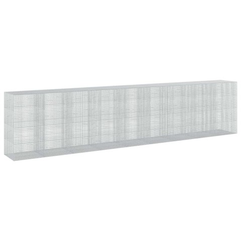 GABION Z DRUTU 3,5 MM I SIATKĄ 5X5 CM 900X100X200 CM