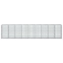 GABION Z DRUTU 3,5 MM I SIATKĄ 5X5 CM 900X100X200 CM