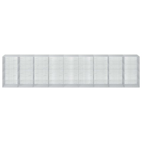 GABION Z DRUTU 3,5 MM I SIATKĄ 5X5 CM 900X100X200 CM