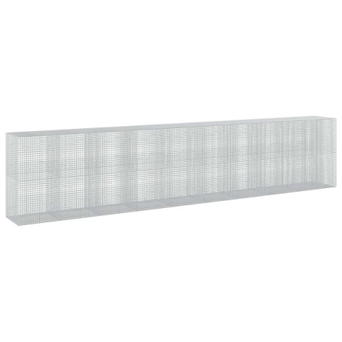 GABION Z DRUTU 3,5 MM I SIATKĄ 5X5 CM 950X100X200 CM