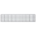 GABION Z DRUTU 3,5 MM I SIATKĄ 5X5 CM 950X100X200 CM