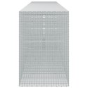 GABION Z DRUTU 5 MM I SIATKĄ 5X5 CM 1000X100X150 CM