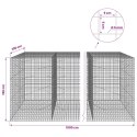 GABION Z DRUTU 5 MM I SIATKĄ 5X5 CM 1000X100X150 CM