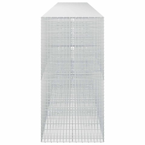 GABION Z DRUTU 5 MM I SIATKĄ 5X5 CM 1050X100X200 CM