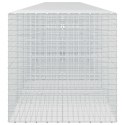 GABION Z DRUTU 5 MM I SIATKĄ 5X5 CM 1100X100X100 CM