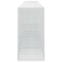 GABION Z DRUTU 5 MM I SIATKĄ 5X5 CM 1100X100X200 CM