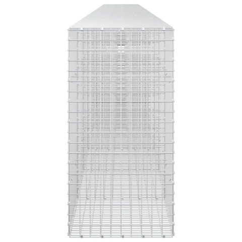 GABION Z DRUTU 5 MM I SIATKĄ 5X5 CM 1100X50X100 CM