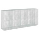 GABION Z DRUTU 5 MM I SIATKĄ 5X5 CM 450X100X200 CM