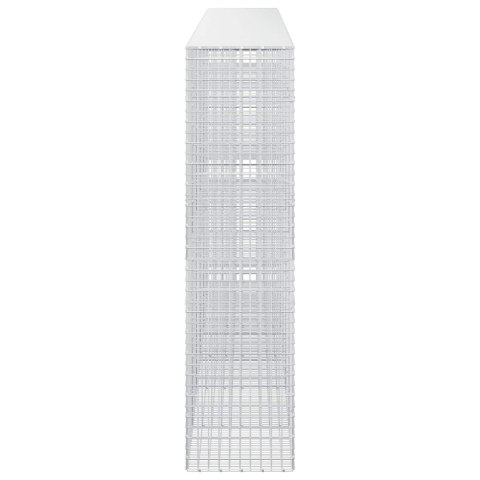 GABION Z DRUTU 5 MM I SIATKĄ 5X5 CM 600X50X200 CM