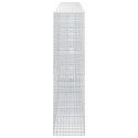 GABION Z DRUTU 5 MM I SIATKĄ 5X5 CM 650X50X200 CM