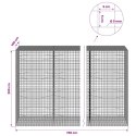 GABION Z DRUTU 5 MM I SIATKĄ 5X5 CM 700X100X200 CM