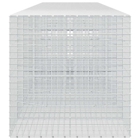 GABION Z DRUTU 5 MM I SIATKĄ 5X5 CM 800X100X100 CM