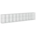 GABION Z DRUTU 3,5 MM I SIATKĄ 5X10 CM 1000X100X200 CM