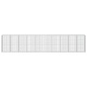 GABION Z DRUTU 3,5 MM I SIATKĄ 5X10 CM 1000X100X200 CM