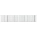 GABION Z DRUTU 3,5 MM I SIATKĄ 5X10 CM 1050X100X200 CM