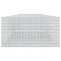 GABION Z DRUTU 5 MM I SIATKĄ 5X5 CM 1000X100X50 CM