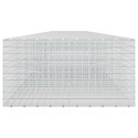 GABION Z DRUTU 5 MM I SIATKĄ 5X5 CM 1100X100X50 CM