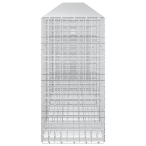GABION Z DRUTU 5 MM I SIATKĄ 5X5 CM 1150X50X100 CM