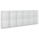 GABION Z DRUTU 5 MM I SIATKĄ 5X5 CM 550X50X200 CM
