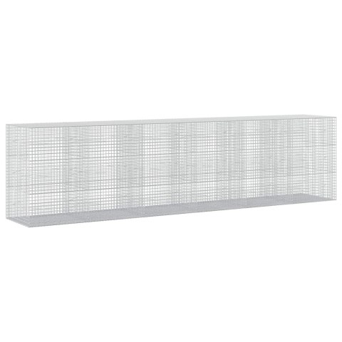 GABION Z DRUTU 5 MM I SIATKĄ 5X5 CM 600X100X150 CM