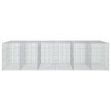 GABION Z DRUTU 5 MM I SIATKĄ 5X5 CM 600X100X150 CM
