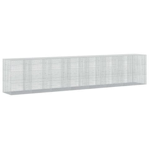 GABION Z DRUTU 5 MM I SIATKĄ 5X5 CM 750X100X150 CM