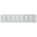 GABION Z DRUTU 5 MM I SIATKĄ 5X5 CM 750X100X150 CM