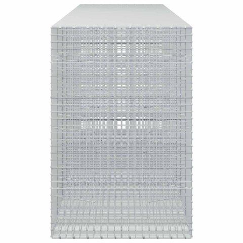 GABION Z DRUTU 5 MM I SIATKĄ 5X5 CM 750X100X150 CM