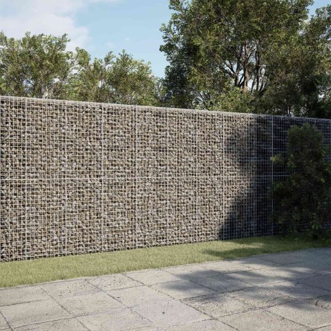 GABION Z DRUTU 5 MM I SIATKĄ 5X5 CM 750X50X200 CM