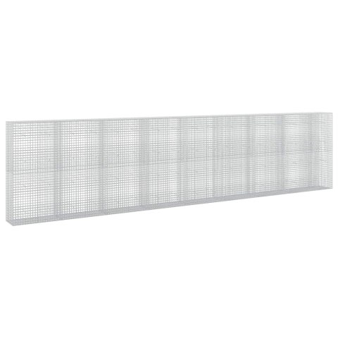 GABION Z DRUTU 5 MM I SIATKĄ 5X5 CM 850X50X200 CM