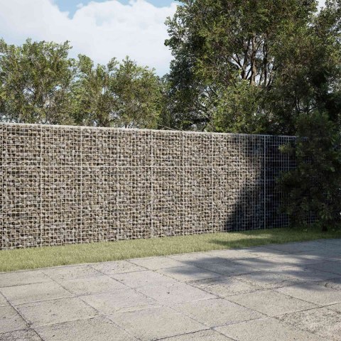 GABION Z DRUTU 5 MM I SIATKĄ 5X5 CM 900X100X150 CM
