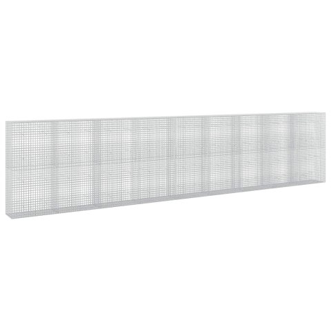 GABION Z DRUTU 5 MM I SIATKĄ 5X5 CM 900X50X200 CM
